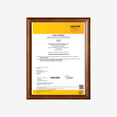 GLOBAL RECYCLED STANDARD 4.0 (GRS 4.0)