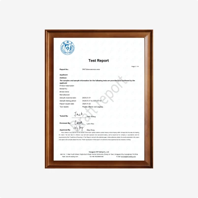 Test Report (DNT Testing)