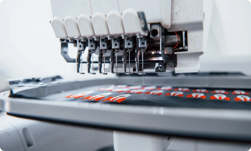 Embroidery Process
