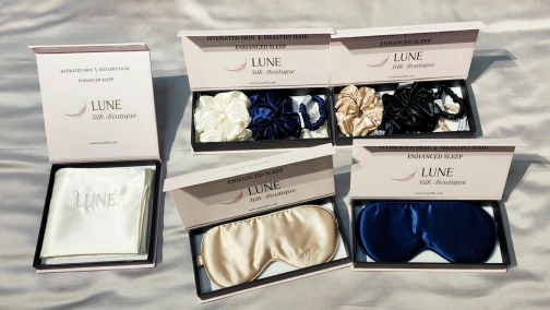 Custom Full-Series Silk Collection for LUNE Silk Boutique