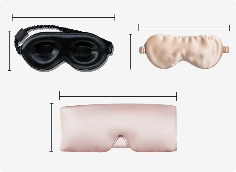 Any Size for Custom Silk Eye Mask