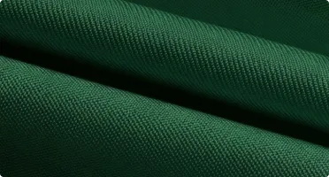Forest Green Silk Twill