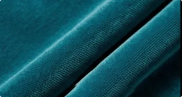 Teal Silk Velvet