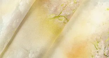 Custom Pantone dyed silk CDC fabric color sample