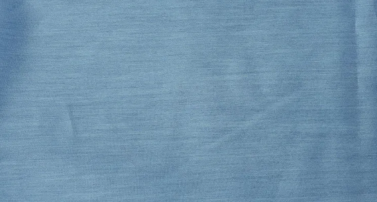 Navy silk wool fabric showing subtle sheen