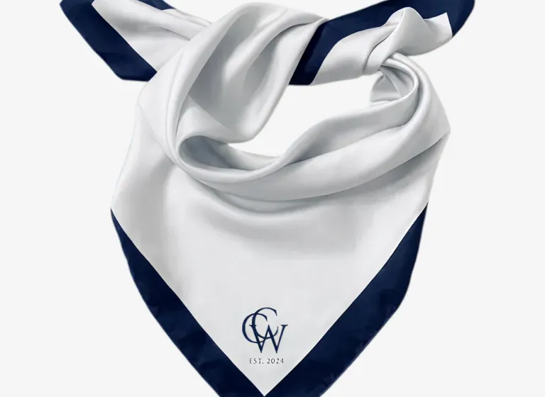Logo and Branding for Custom Silk Scarves